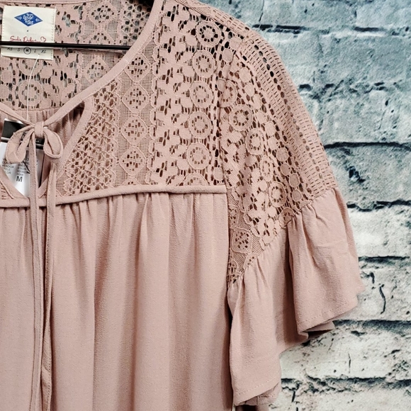 Wild Blue x Sadie Robertson | Romantic Boho Blouse - Picture 3 of 8